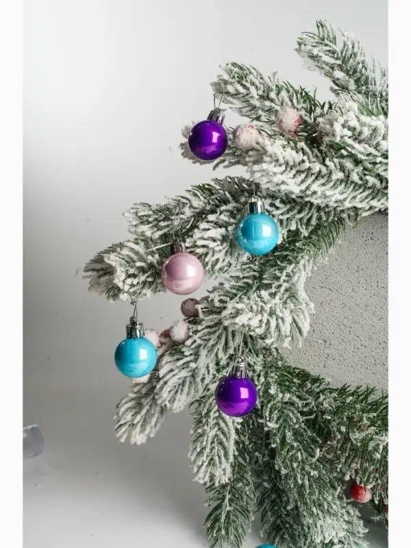 Ёлочные игрушки &laquo;Жемчужные&raquo;, шары новогодние, d=3 см, набор 15 шт., МИКС