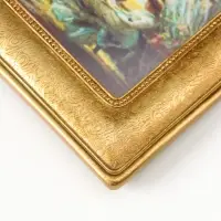 Фоторамка полистоун 10х15 см "Вельможа" золото 1,5х20,3х18 см