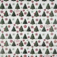 Упаковочная бумага глянцевая двухсторонняя &laquo;С Новым годом&raquo;, 70&times;100 см