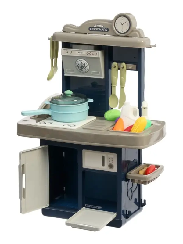 Игровой набор Игровой набор" Кухня" 22 предмета, вода из крана, 46 см