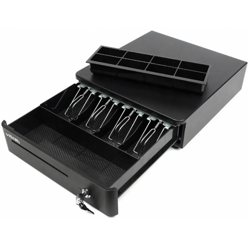 Денежный ящик VIOTEH HVC-10 универсальный (ККМ Атол),черный(330x355x90,4/8)