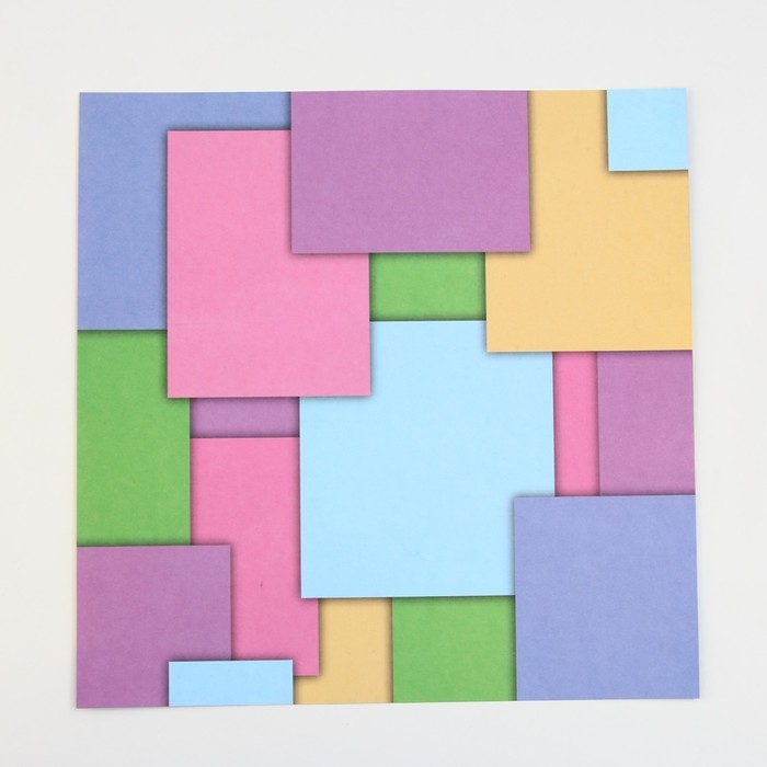 Набор бумаги для скрапбукинга «Яркая геометрия», 12 листов, 30.5 х 30.5 см, 180 г/м² Набор бумаги для скрапбукинга «Яркая геометрия», 12 листов, 30.5 х 30.5 см, 180 г/м²