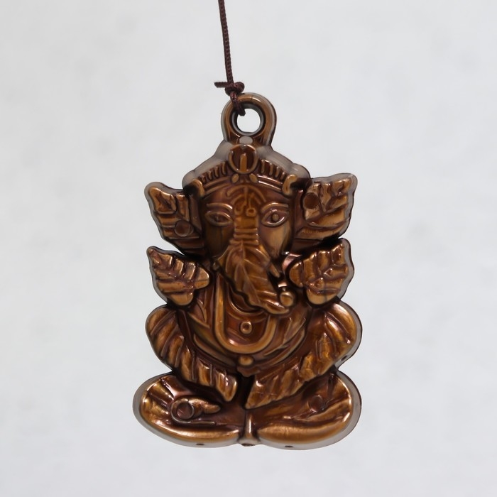 Музыка ветра металл Музыка ветра металл "Ганеша" 5 колокольчиков 48 см