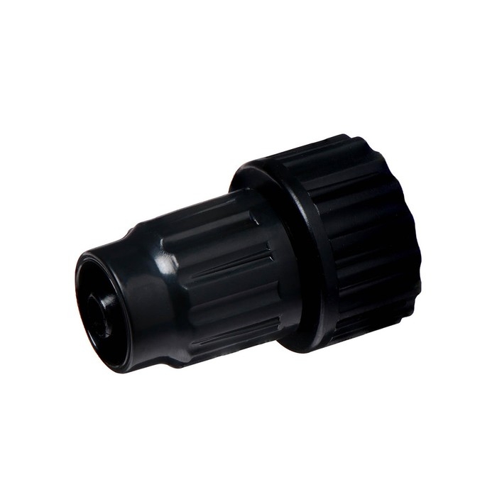 Коннектор для капельной трубки 6 мм, внутренняя резьба 3/4 Коннектор для капельной трубки 6 мм, внутренняя резьба 3/4", пластик, Greengo