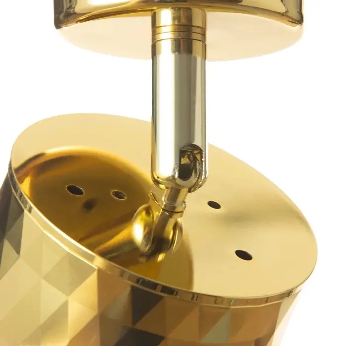 Спот &laquo;Андри&raquo; GU10 золото 7.5&times;7.5&times;20 см