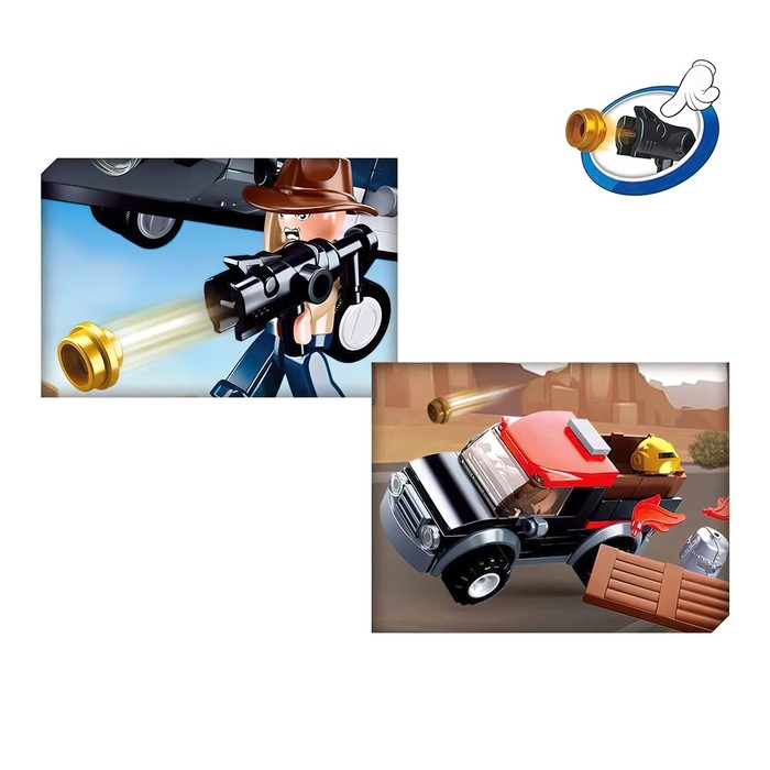 Конструктор Полиция «Погоня», 285 деталей Конструктор Полиция «Погоня», 285 деталей