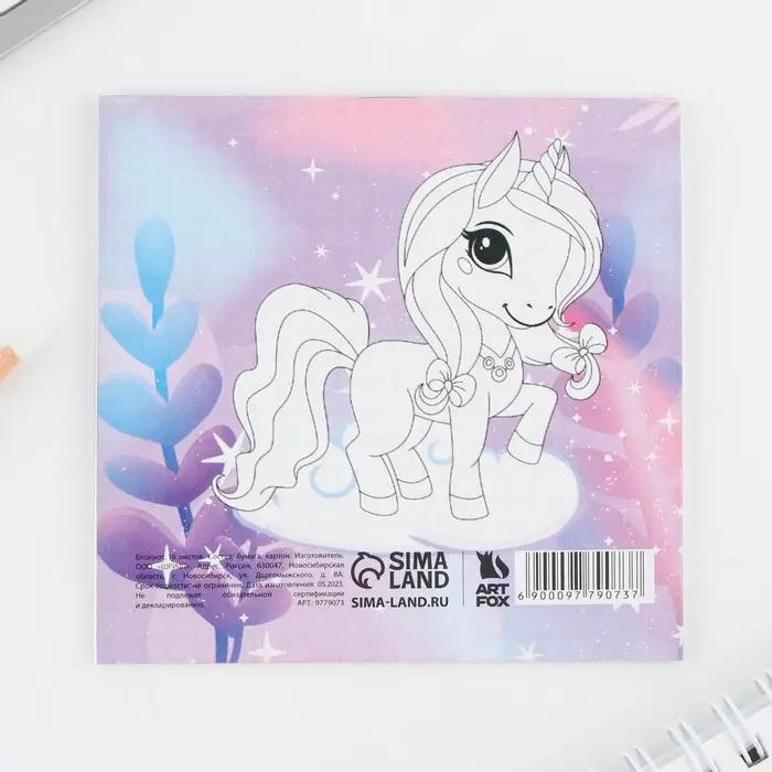 Блокнот 10х10, 16 листов МИКС &laquo;Девочки&raquo;