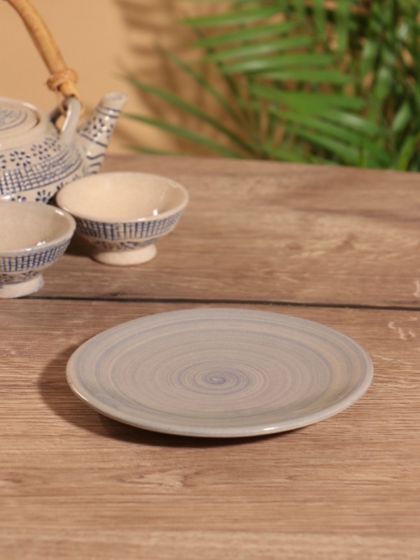 Набор для чаепития «Айша» керамический, чайничек + 2 пиалы