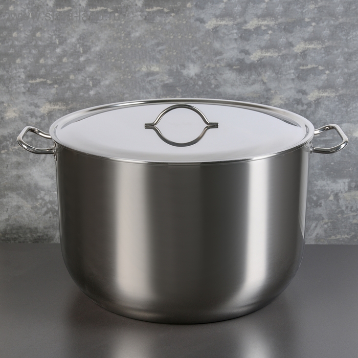 Кастрюля цельнотянутая, 45 л, d=45 см Кастрюля цельнотянутая, 45 л, d=45 см