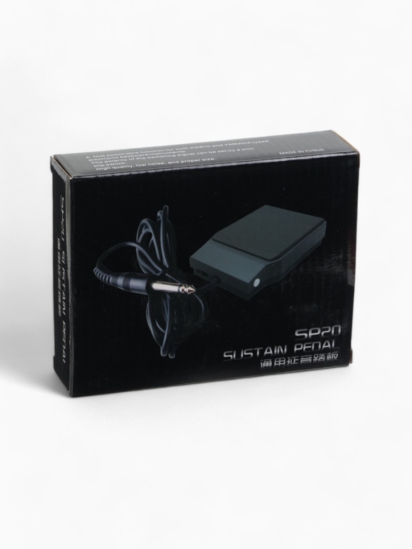 Педаль сустейна Music Life SP20 для цифрового пианино, черная, 10 х 7,5 см Педаль сустейна Music Life SP20 для цифрового пианино, черная, 10 х 7,5 см