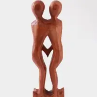 Сувенир &laquo;Пара Танец&raquo;, 30&times;12&times;4.5 см, дерево, коричневый