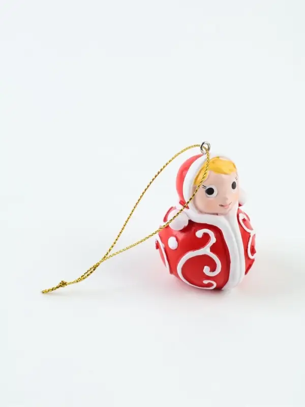 Ёлочная игрушка, полистоун &laquo;Неваляшка&raquo;, набор 5 шт.