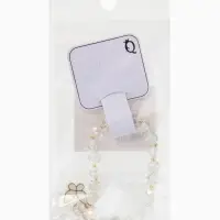 Браслет с подвесками &laquo;Сахарный. Бабочка&raquo;, d=6 см, шар №8, белый в золоте