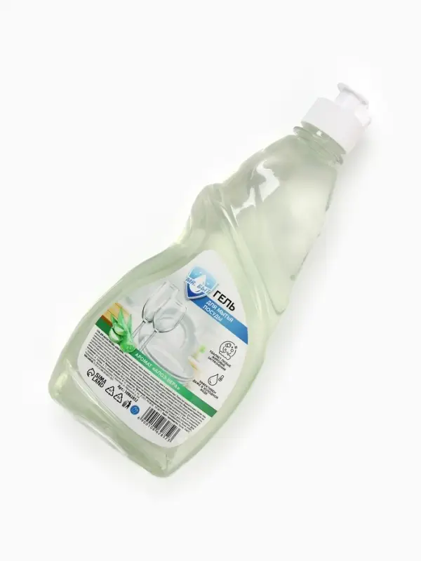 Гель для мытья посуды, 500 мл, аромат алоэ вера, Mr.Быт