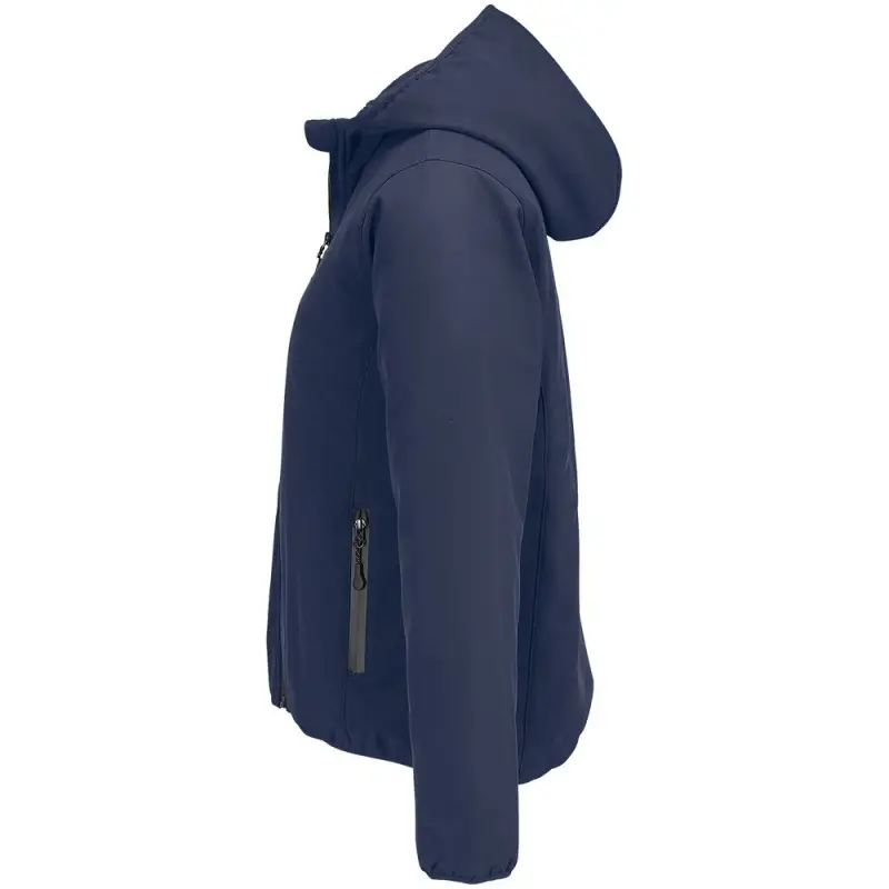 Куртка софтшелл с капюшоном женская Falcon Women, синяя, размер S Куртка софтшелл с капюшоном женская Falcon Women, синяя, размер S