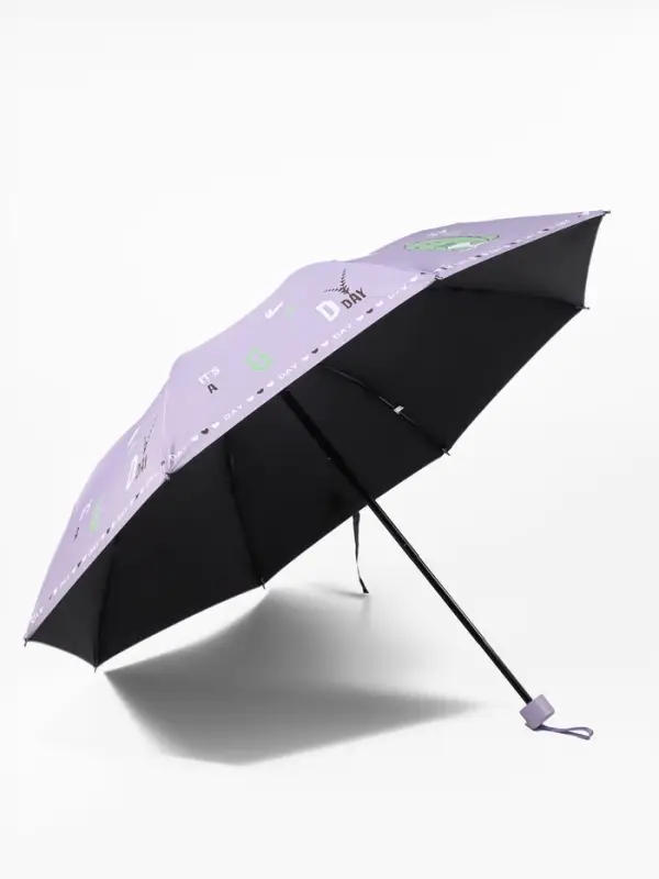 Зонт механический &laquo;Динозавр&raquo;, 4 сложения, 8 спиц, R=49/56 см, d=98 см, МИКС