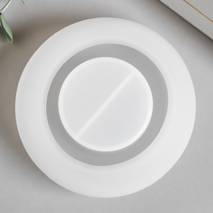 Молд силикон Молд силикон "Подсвечник эллипсоид" 11,7х11,7х5,3 см