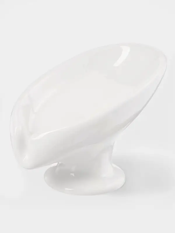 Мыльница Essence, керамика, белая