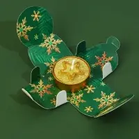 Свеча чайная &laquo;С Новым годом&raquo;, с предсказанием, d=4 см