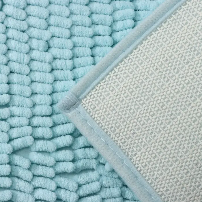 Коврик для дома Доляна &laquo;Букли длинные&raquo;, 40&times;60 см, голубой