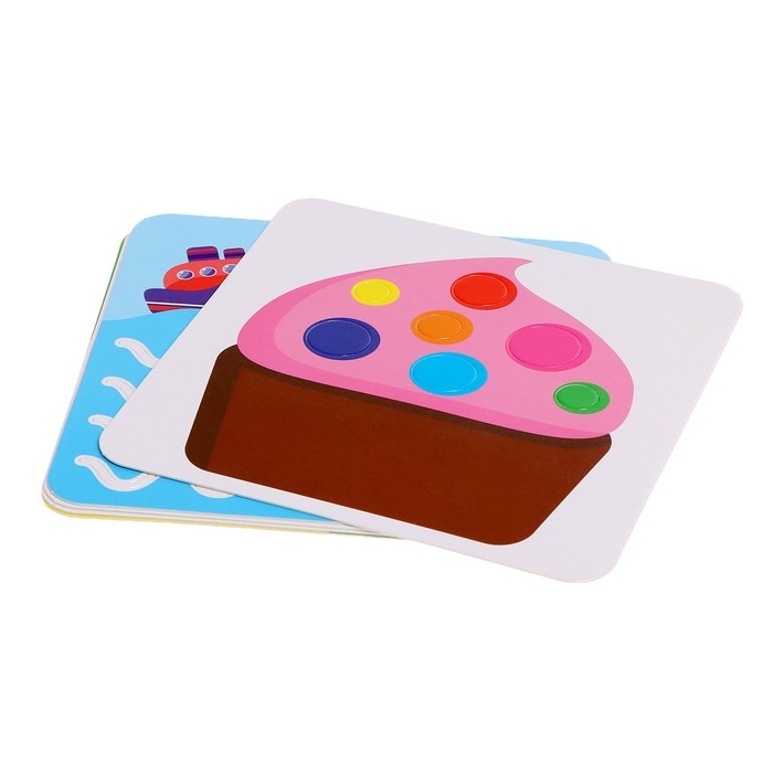 Набор трафаретов «Весёлые задания», по методике Монтессори Набор трафаретов «Весёлые задания», по методике Монтессори