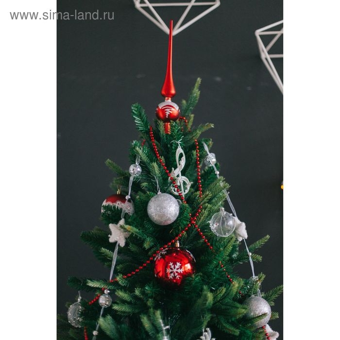 Украшение ёлочное Украшение ёлочное "Скрипичный ключ" 7х14,5 см, белый