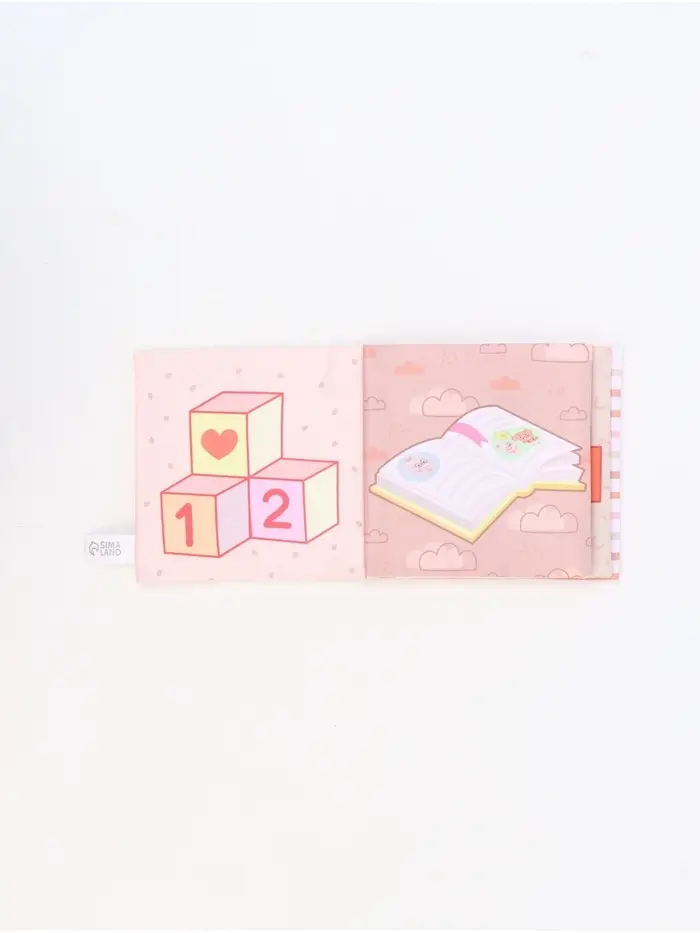 Книжка-шуршалка «Мои игрушки», 12х12 см, Крошка Я Книжка-шуршалка «Мои игрушки», 12х12 см, Крошка Я