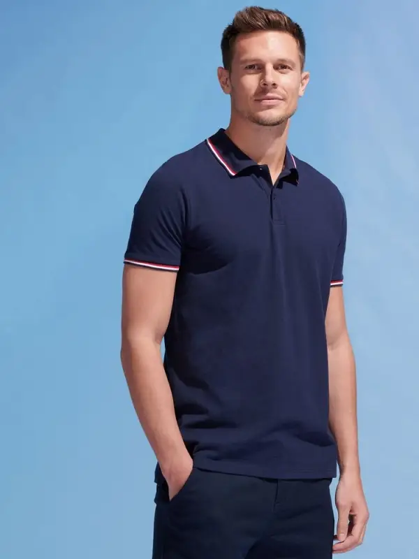 Рубашка поло мужская Prestige Men белая, размер S