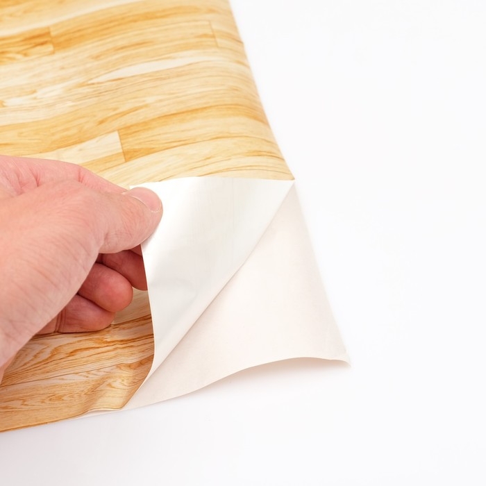 Пленка самоклеящаяся "Паркет бежевый" 45*200см