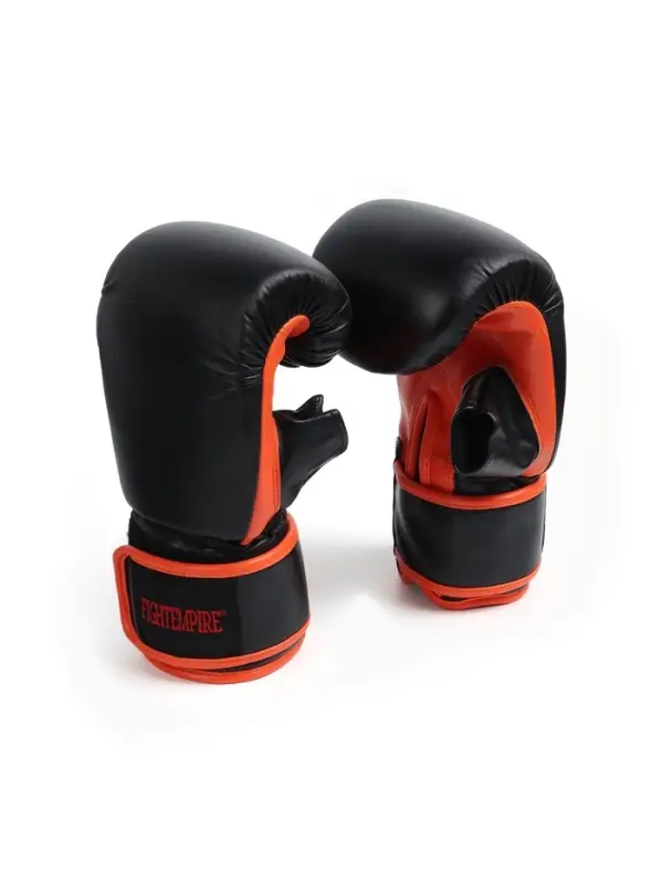 Перчатки снарядные FIGHT EMPIRE, MEXIMA, чёрно-оранжевые, размер XL