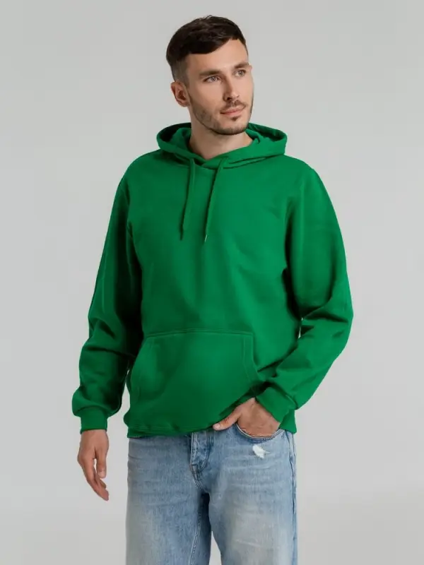 Толстовка с капюшоном Snake II ярко-зеленая, размер XS Толстовка с капюшоном Snake II ярко-зеленая, размер XS