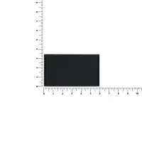 Лейбл из ПВХ Dzeta, M, черный