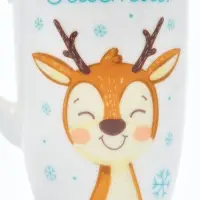 Кружка новогодняя керамическая &laquo;Счастья&raquo;, 240 мл