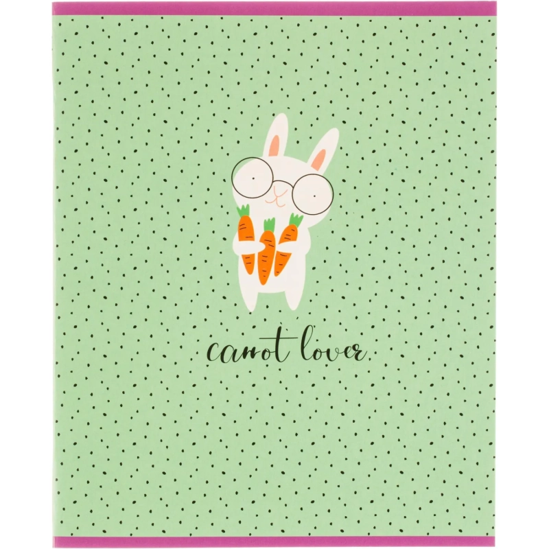 Тетрадь общая А5 48л с полями, клетка, микс в ассортименте, 40шт/уп