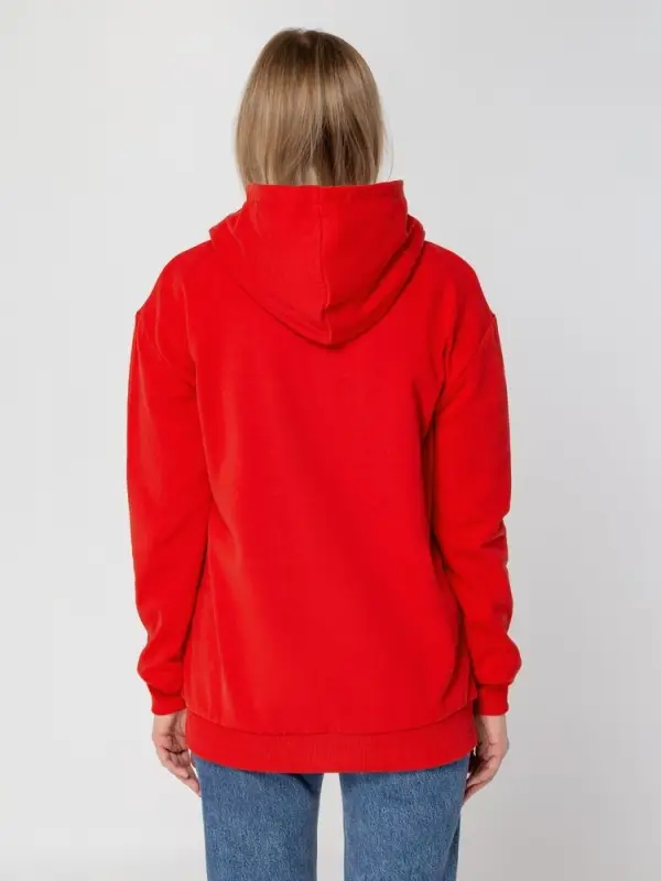 Толстовка с капюшоном Unit Kirenga Heavy красная, размер S Толстовка с капюшоном Unit Kirenga Heavy красная, размер S