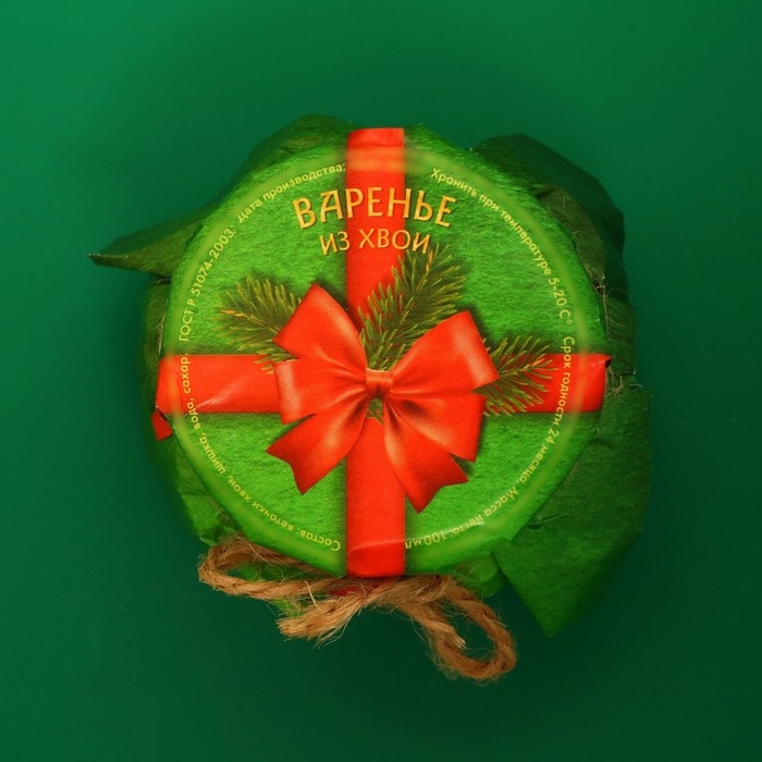 Новый год. Варенье Новый год. Варенье "Новогоднее" из хвои, 150 г