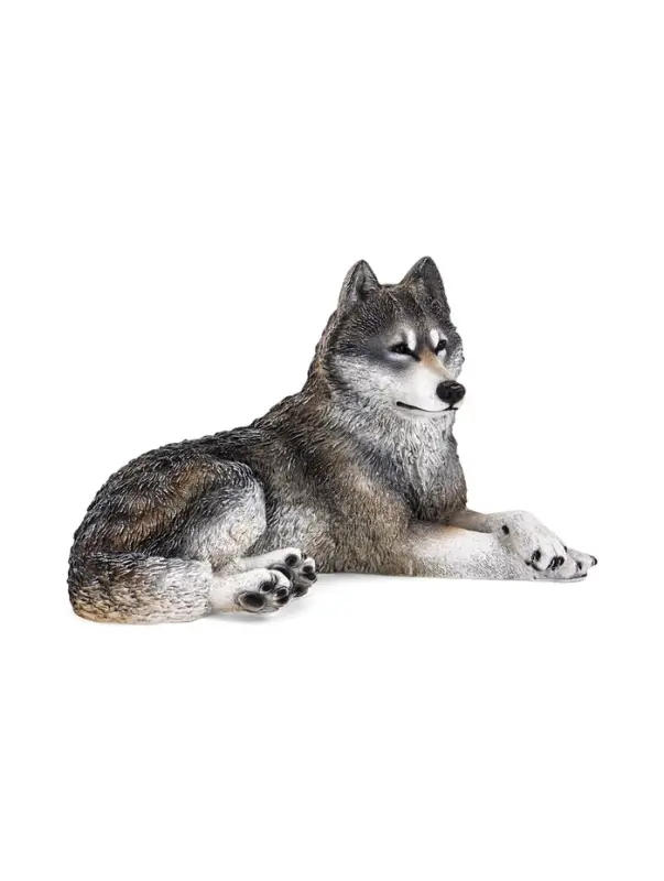 Садовая фигура из полистоуна &laquo;Волчица&raquo;, 43&times;44&times;65 см