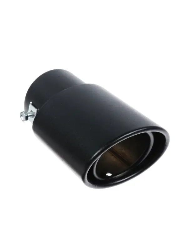 Насадка на глушитель 14&times;8.5 см, посадочный 64 мм, черный матовый