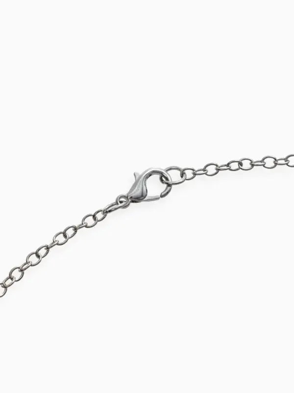 Кулон на цепочке &laquo;Молекула 01&raquo;, цвет серебро