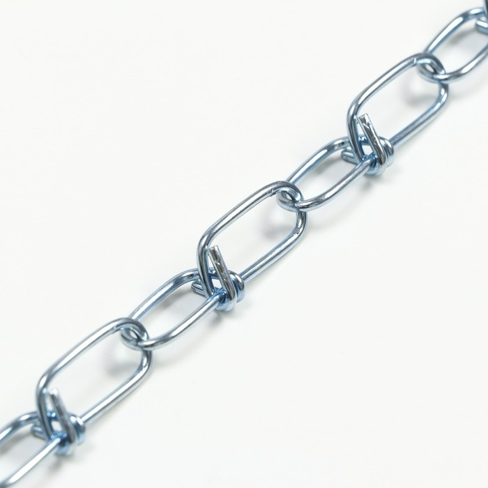 Цепь для привязи собак, 1,8 м, калибр 25 мм, толщина проволки 2,2 мм Цепь для привязи собак, 1,8 м, калибр 25 мм, толщина проволки 2,2 мм