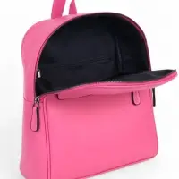 Рюкзак-сумка женский на молнии, с карманами, размер 27&times;9.5&times;32 см, фуксия