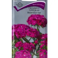Семена цветов Гвоздика Турецкая "Фиолетовая гора" 0,25 г