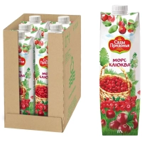 Морс Сады Придонья клюквенный 1л