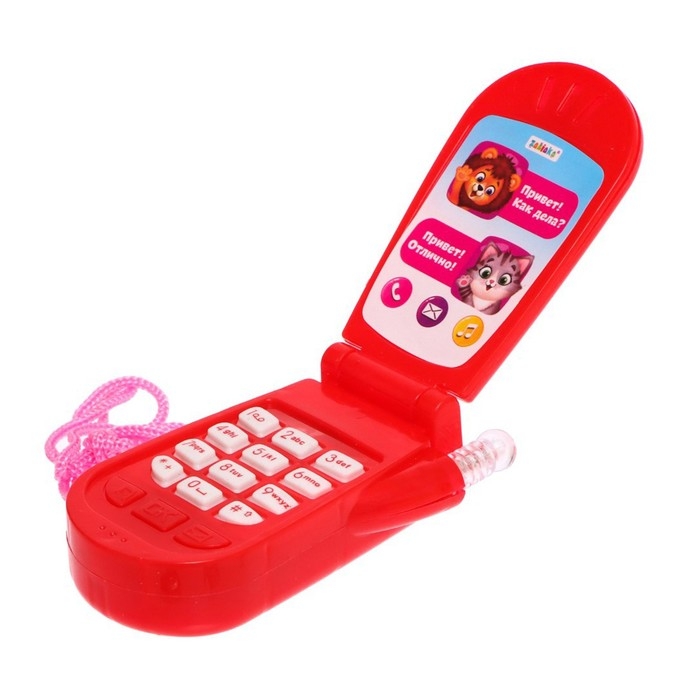 Музыкальный телефон «Прыгуны», МИКС, в пакете Музыкальный телефон «Прыгуны», МИКС, в пакете