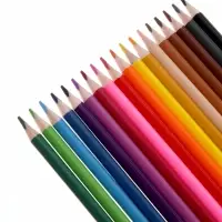 Карандаши 18цв, Hatber, заточ, трехгр, коробка, европодвес 93406