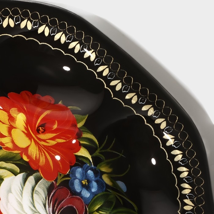 Подставка стеклянная для яиц Доляна «Народные мотивы», 8 ячеек, 21,5×21,5 см Подставка стеклянная для яиц Доляна «Народные мотивы», 8 ячеек, 21,5×21,5 см