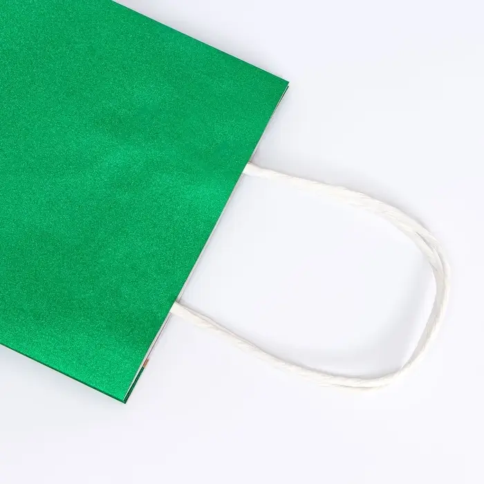 Пакет подарочный бумажный с глиттером лазурный, 15×8×21 см Пакет подарочный бумажный с глиттером лазурный, 15×8×21 см