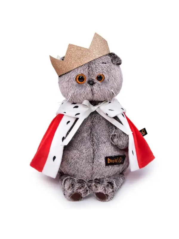 Мягкая игрушка &laquo;Кот Басик-царь&raquo;, 30 см