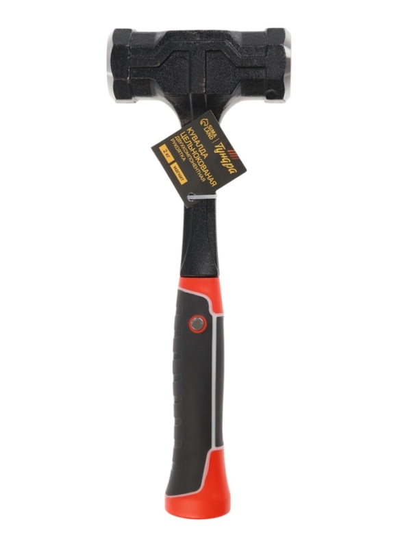 Кувалда ТУНДРА ПРОФИ, цельнокованая, двухкомпонентная рукоятка, магнит, 2 кг Кувалда ТУНДРА ПРОФИ, цельнокованая, двухкомпонентная рукоятка, магнит, 2 кг