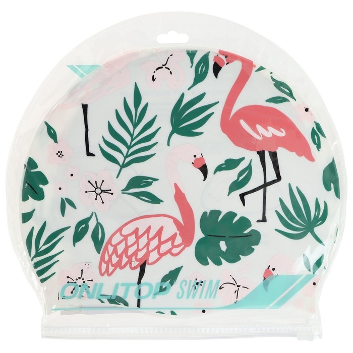 Шапочка для плавания детская, силиконовая, обхват 46-52 см Шапочка для плавания детская, силиконовая, обхват 46-52 см